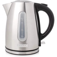 Haden 196842 Stoke 1.7L Jug Kettle - Brushed Steel