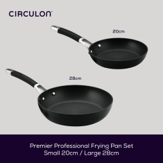 Circulon Premier Frypan Twin Pack