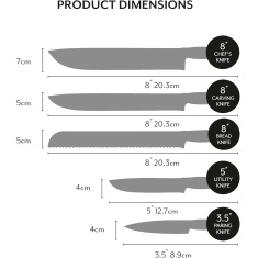 Sur La Table 5 Piece Knife Block