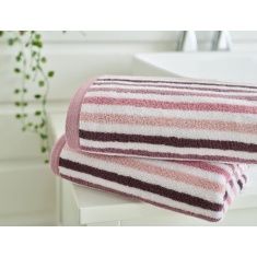Deyongs Bliss Linear Stripe Towel - Pink