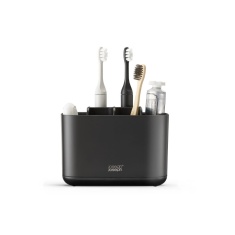 Joseph Joseph EasyStore Large Toothbrush Caddy - Matt Black