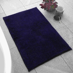 Catherine Lansfield Bobble Bath Mat 50x80cm - Navy