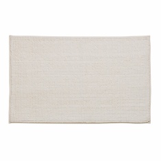 Catherine Lansfield Bobble Bath Mat 50x80cm - Cream