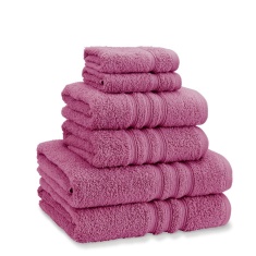 Catherine Lansfield Zero Twist Towels - Raspberry