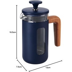 La Cafetiere Pisa 3 Cup Cafetiere 350ml - Navy