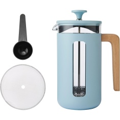 La Cafetiere Pisa 8 Cup Cafetiere 1L - Sky Blue