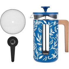 La Cafetiere Pisa 8 Cup Cafetiere 1L - Floral