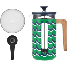 La Cafetiere Pisa 8 Cup Cafetiere 1L - Swirl