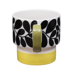 Orla Kiely Sycamore Stripe Mug - Yellow