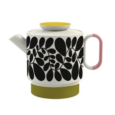 Orla Kiely Sycamore Stripe Teapot - Green