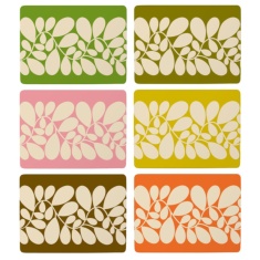 Orla Kiely Sycamore Stripe Placemats Set of 6
