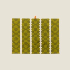 Orla Kiely Retro Stripe Tea Towels Set of 2 - Green