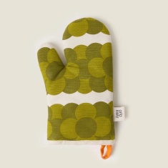 Orla Kiely Retro Stripe Oven Mitt - Green