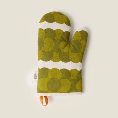 Orla Kiely Retro Stripe Oven Mitt - Green