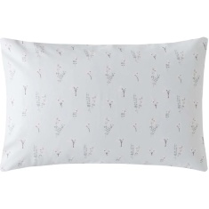 Laura Ashley Pallington Bloom Pillowcase Pair - Plaster Pink