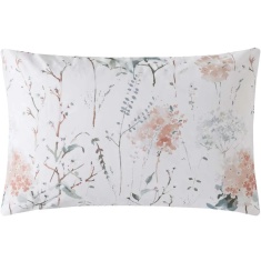 Laura Ashley Pallington Bloom Pillowcase Pair - Plaster Pink