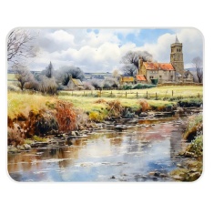 Stow Green Medium Village Church Worktop Protector