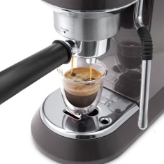 De'Longhi EC885.GY Dedica Arte Manual Coffee Machine - Grey