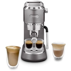 De'Longhi EC885.GY Dedica Arte Manual Coffee Machine - Grey