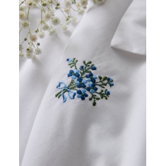 Historic Royal Palaces Royal Embroidery Duvet Set - White