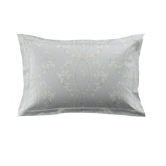 Historic Royal Palaces Tijou Oxford Pillowcase Pair - Porcelain Blue