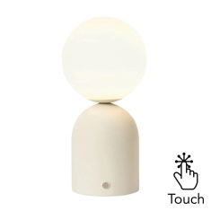 BHS USB-C Rechargeable Table Lamp - White