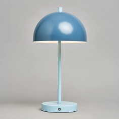 BHS Semi Dome USB-C Rechargeable Table Lamp - Blue