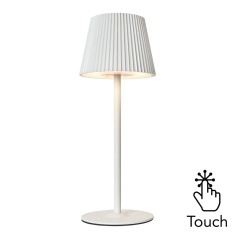 BHS Esther Rechargeable Table Lamp - White