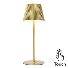 BHS Esther Rechargeable Table Lamp - Gold