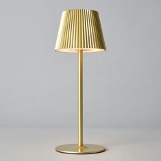 BHS Esther Rechargeable Table Lamp - Gold