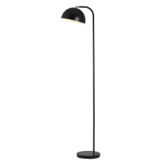 BHS Travis Arc Floor Lamp - Matt Black