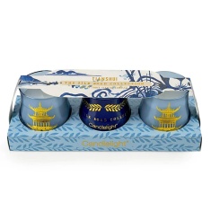Candlelight Set of 3 Candles Tianshui Sea Salt