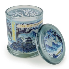 Candlelight Large Glass Lidded Jar Candle Tianshui Sea Salt