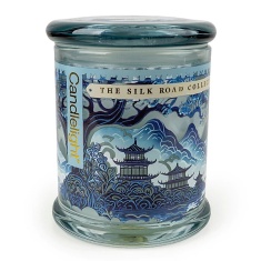 Candlelight Large Glass Lidded Jar Candle Tianshui Sea Salt