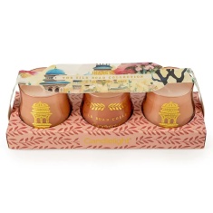 Candlelight Set of 3 Candles Jhangye Pomegranate & Cassis