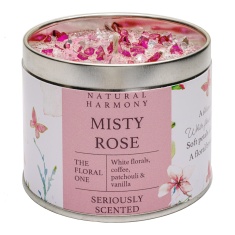 Best Kept Secrets Misty Rose Natural Harmony Candle Tin - 240g