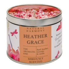 Best Kept Secrets Heather Grace Natural Harmony Candle Tin - 240g