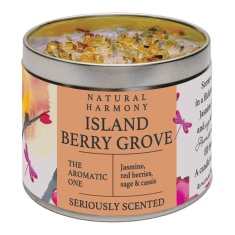 Best Kept Secrets Island Berry Grove Natural Harmony Candle Tin - 240g