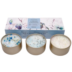 Best Kept Secrets Fresh Collection Natural Harmony Three Lites Candle Set