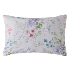 Laura Ashley Aulden Flowers Pillowcase Pair - Lavender Multi