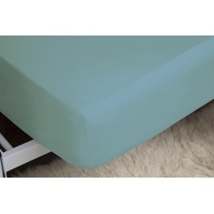 Belledorm 200 Count 30cm Fitted Sheet - Teal
