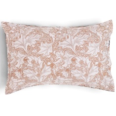 William Morris At Home Wild Tulip Pillowcase Pair - Copper