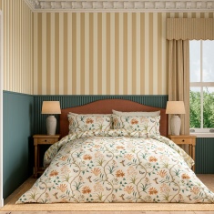 Sanderson Options Clementine Duvet Set - Ochre