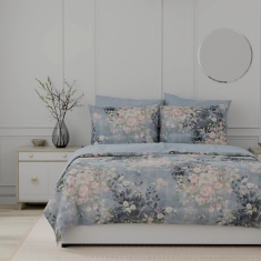 Dreamworld Lydia Duvet Set - Blue