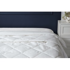 Belledorm Microfibre 1.5 Tog Summer Duvet - White