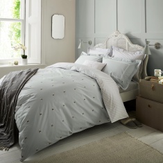 Sophie Allport Bees Duvet Set - Duck Egg