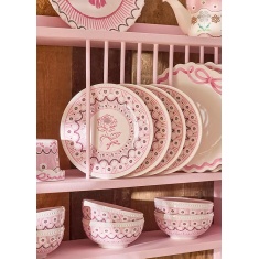 Cath Kidston Spitalfields Silk Side Plate Pink