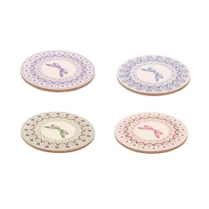 Cath Kidston Spitalfields Silk Coasters Set of 4