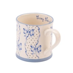 Cath Kidston Bring The Joy Blue Mollie Mug