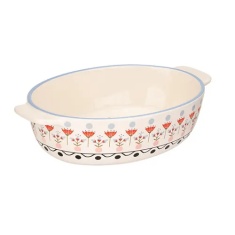Cath Kidston Painted Table Oval Roasting Dish 28cm